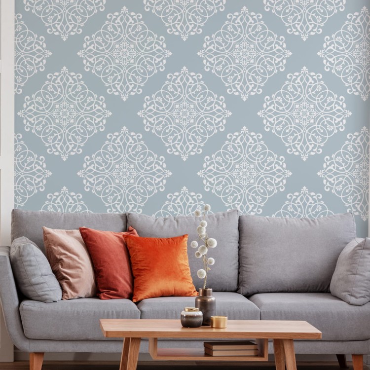 Tapeta Ornamenty W Stylu Barokowym