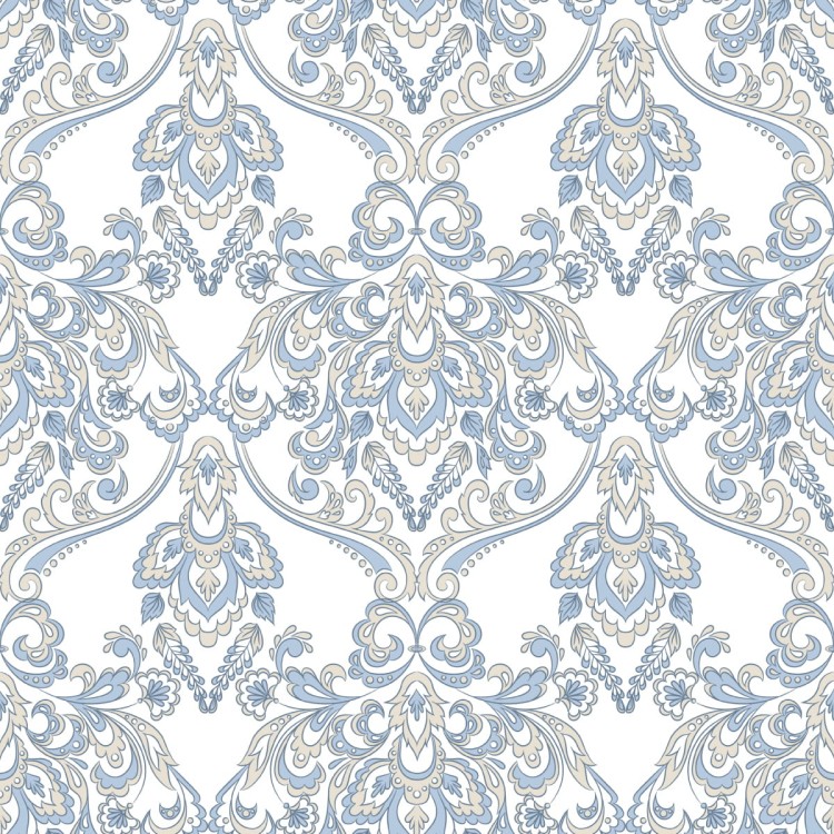 Tapeta Ornamenty W Stylu Barokowym