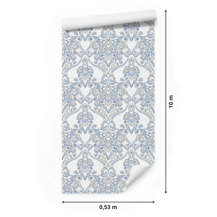Tapeta Ornamenty W Stylu Barokowym