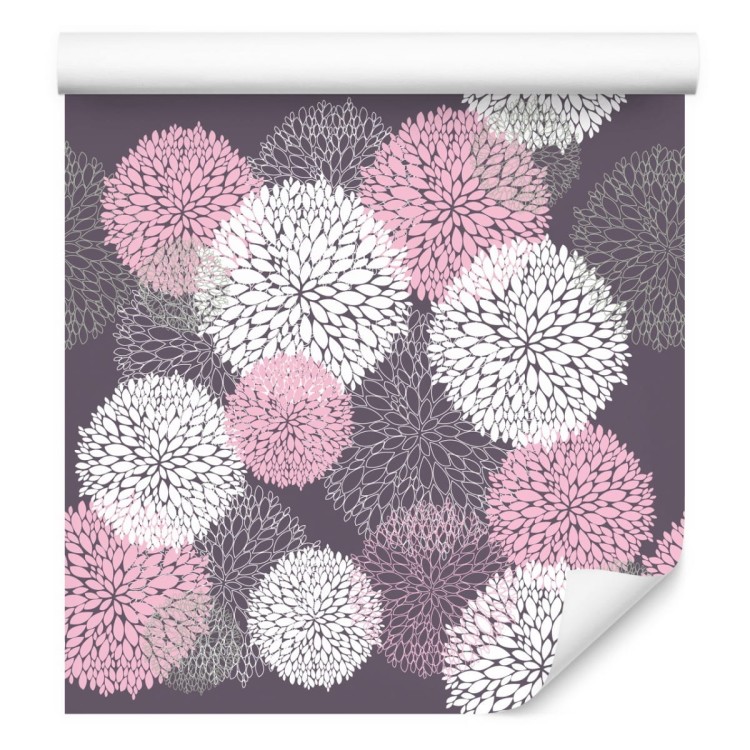 Tapeta Kolorowy Kwiecisty Wzór