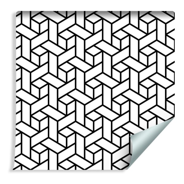 Tapeta Wzór Geometryczny - Optyczna