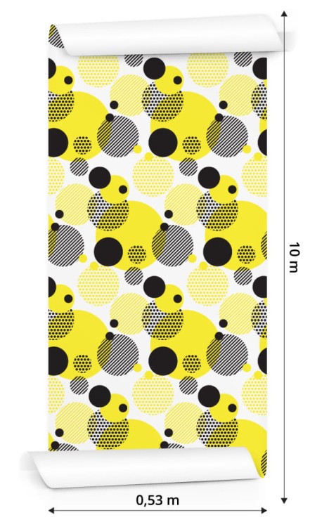 Tapeta Geometryczna - Kropki