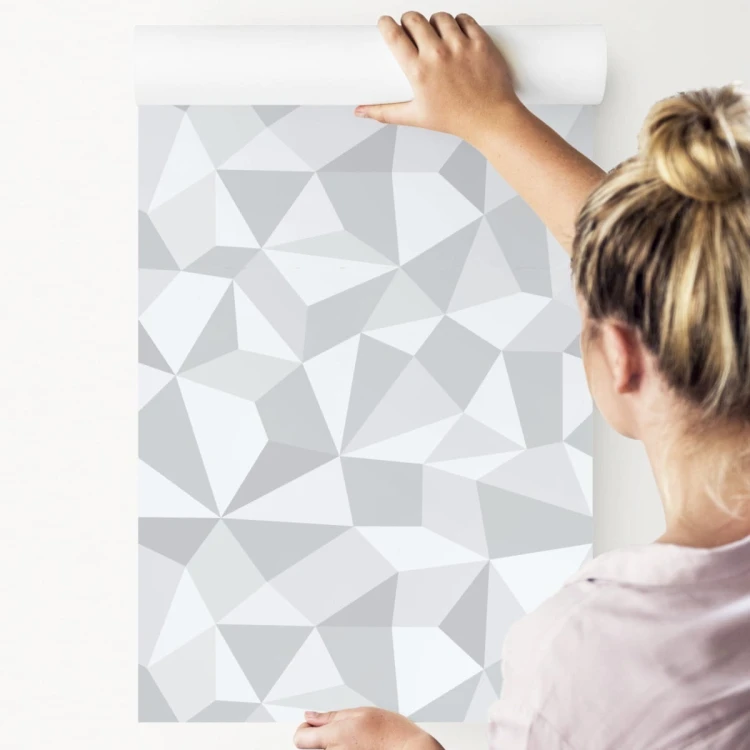 Tapeta Wzór Geometryczny - Optyczna