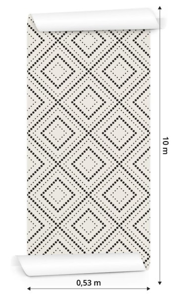 Tapeta Geometryczna - Kropki