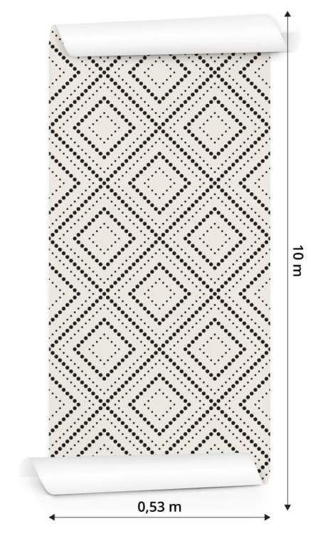 Tapeta Geometryczna - Kropki