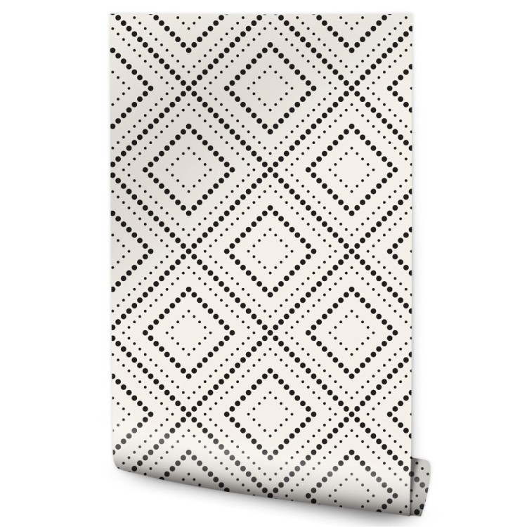 Tapeta Geometryczna - Kropki