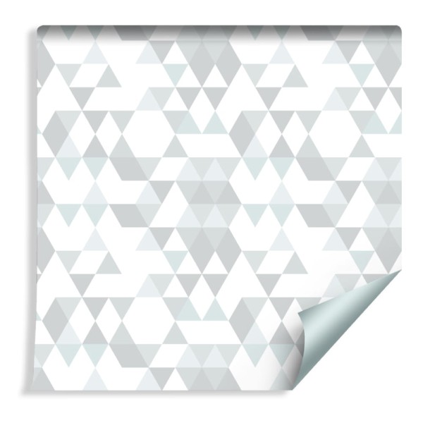 Tapeta Geometryczna - Kolorowe Trójkąty