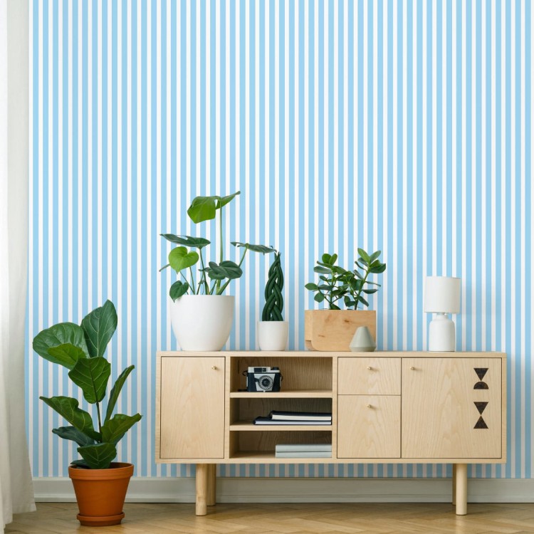 Tapeta Klasyczna W Paski 3D, Do Salonu, Sypialni