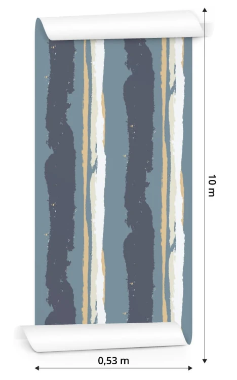 Tapeta Paski - Pociągnięcia Pędzla