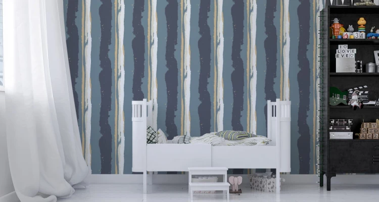 Tapeta Paski - Pociągnięcia Pędzla