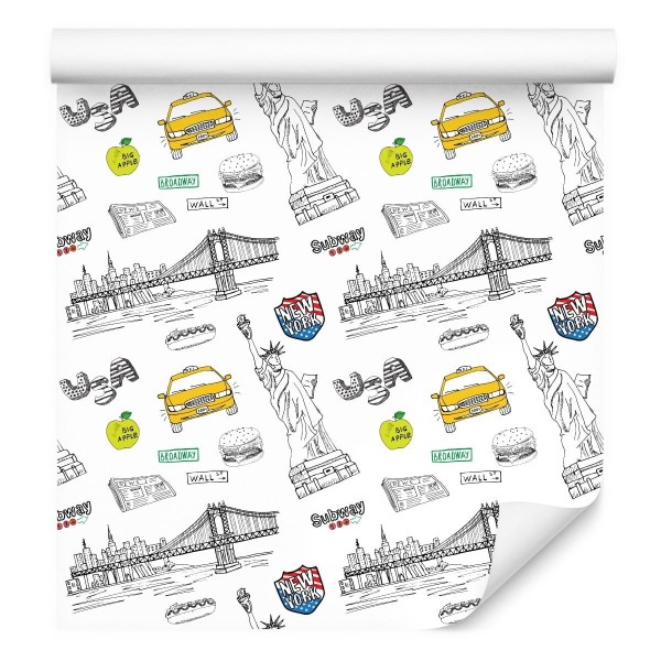 Tapeta Kolaż Nowojorski