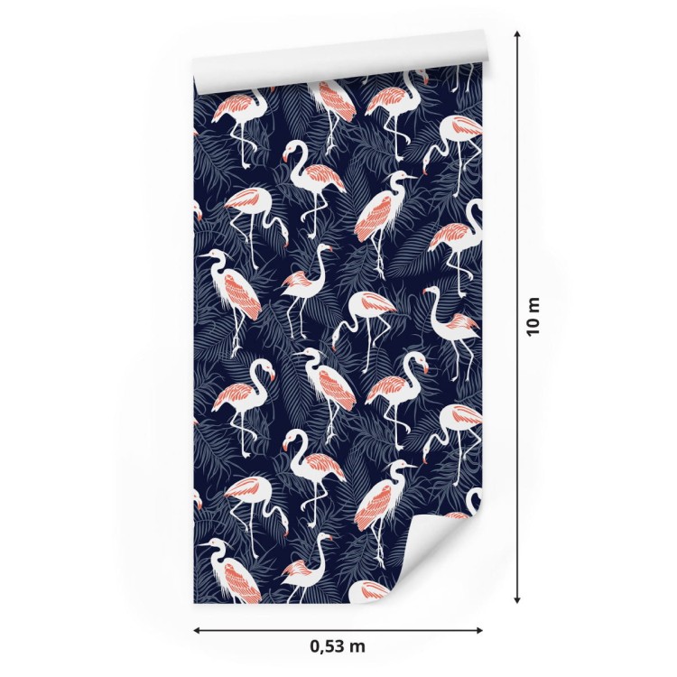 Tapeta – Flamingi