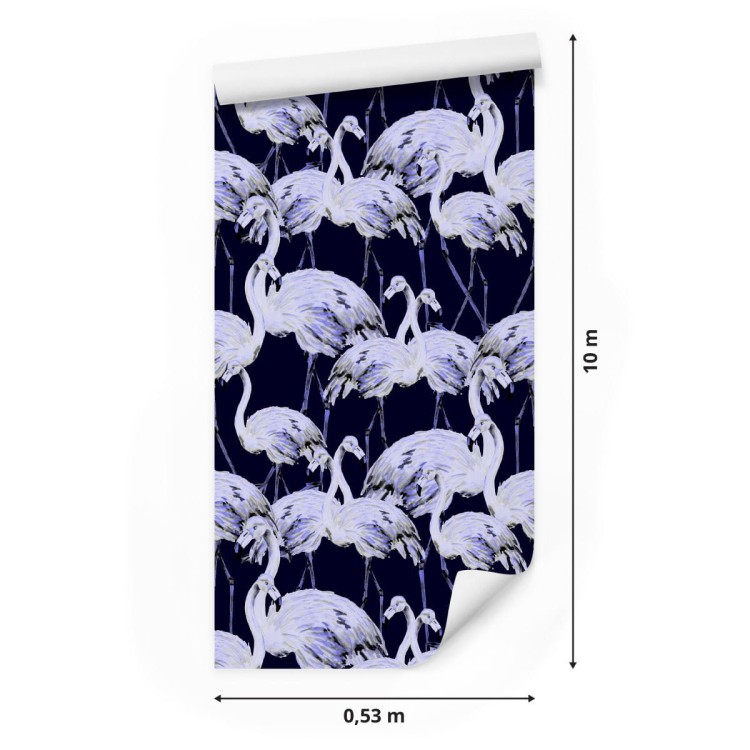 Tapeta – Flamingi