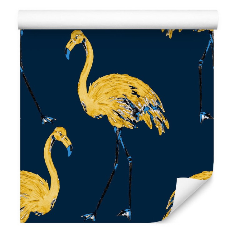 Tapeta – Flamingi Jak Malowane