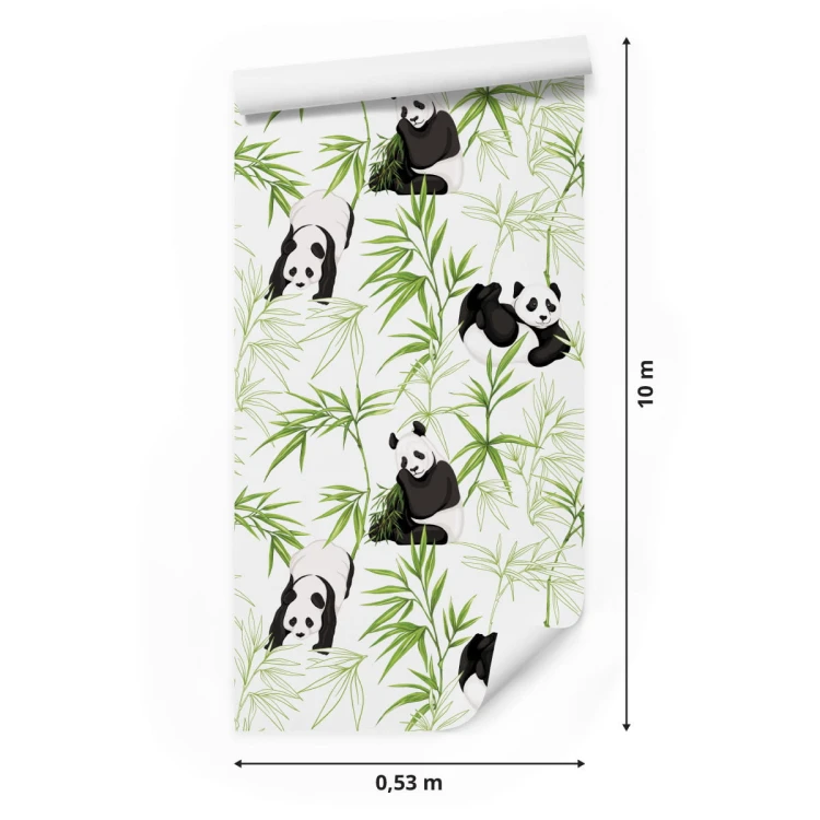 Tapeta – Pandy I Rośliny