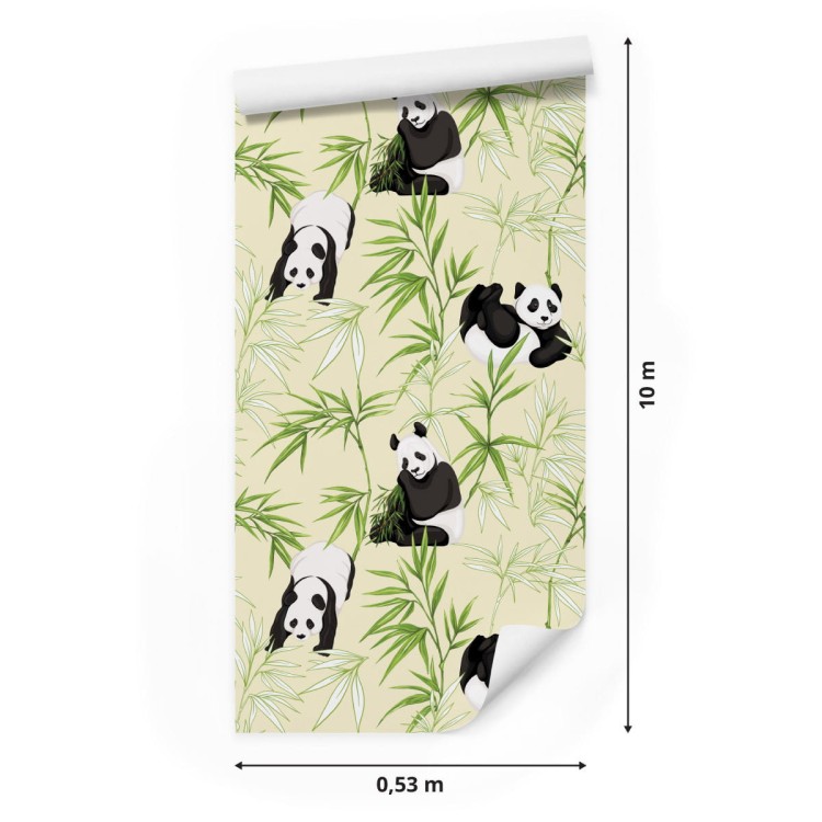 Tapeta – Pandy I Rośliny