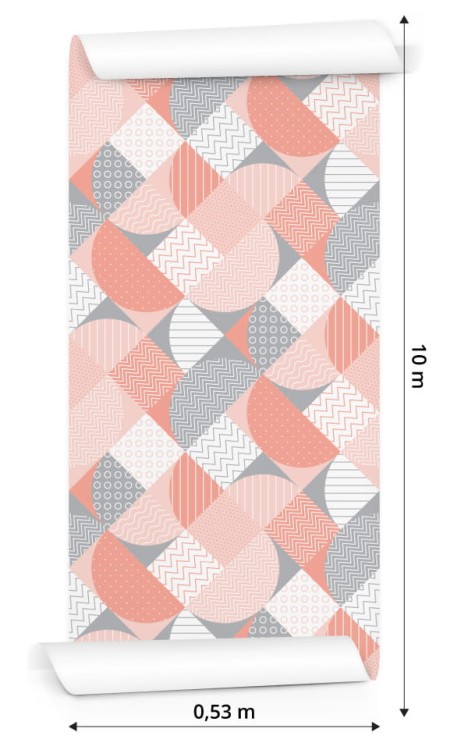 Tapeta Abstrakcyjna Mozaika Geometryczna