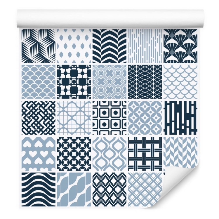 Tapeta Modernistyczna Mozaika Geometryczna