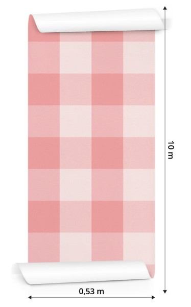 Tapeta Minimalistyczna Krata W Pastelowych Barwach