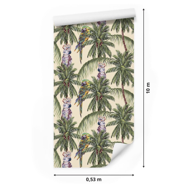 Tapeta – Kolorowe Papugi