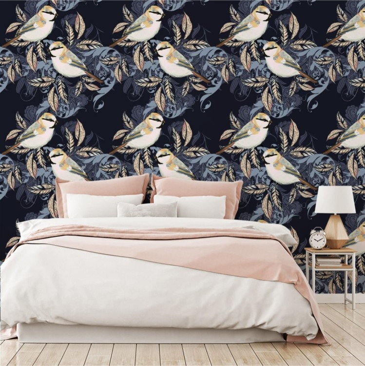 Tapeta – Kolorowe Ptaki