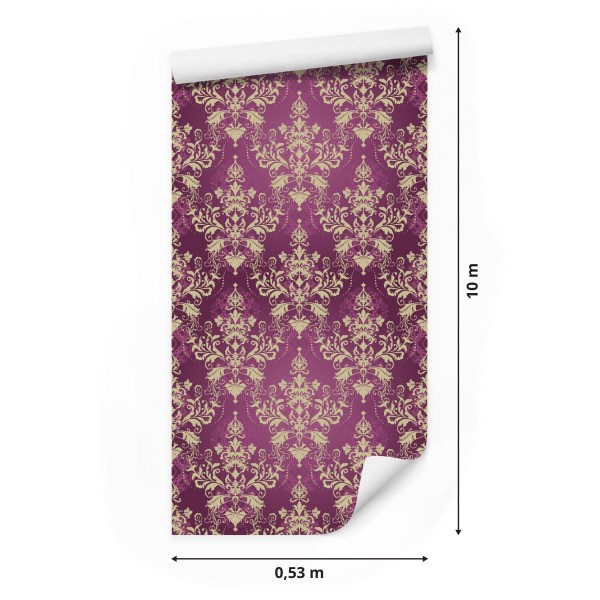 Tapeta Piękne Ornamenty Damasceńskie