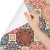 Tapeta Kolorowe Ornamenty W Stylu Retro