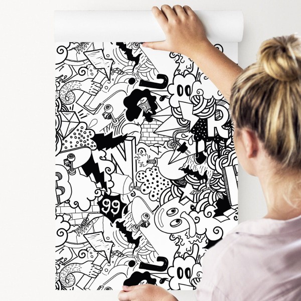 Tapeta Modne Graffiti