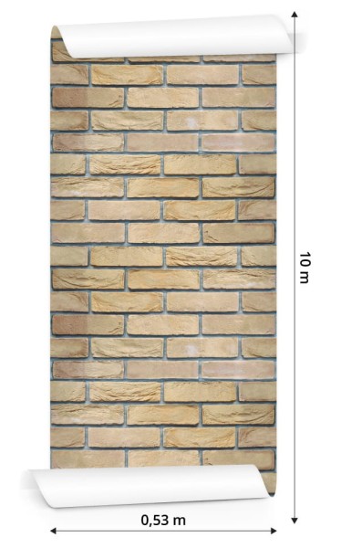 Tapeta Jasna Modna Cegła