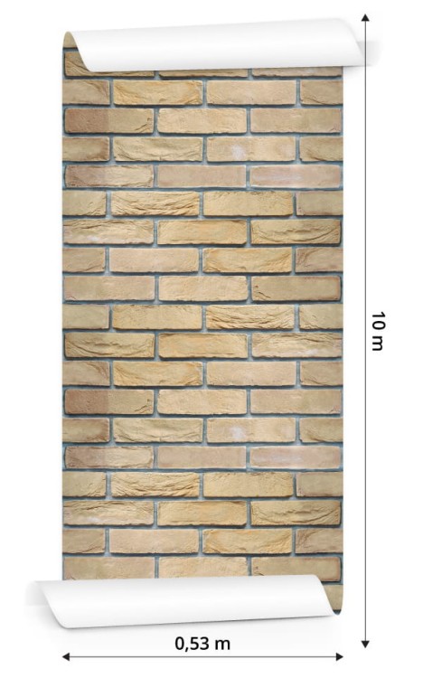 Tapeta Jasna Modna Cegła