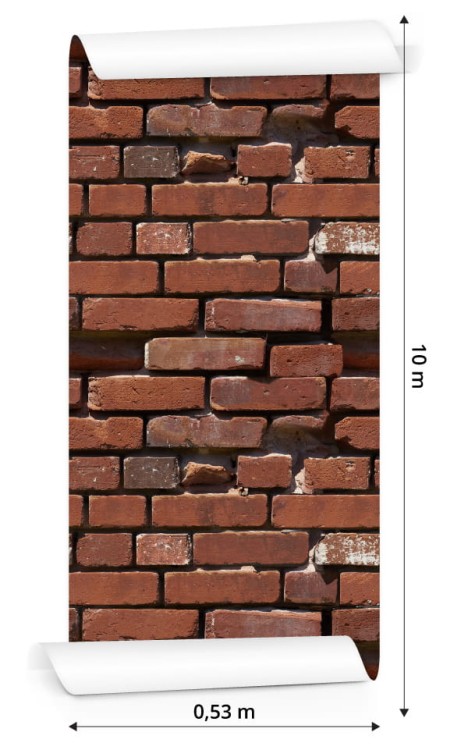 Tapeta Czerwona Cegła