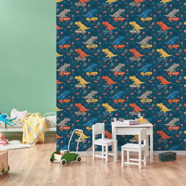 Tapeta Krokodyle, Deskorolki, Do Pokoju Dziecka