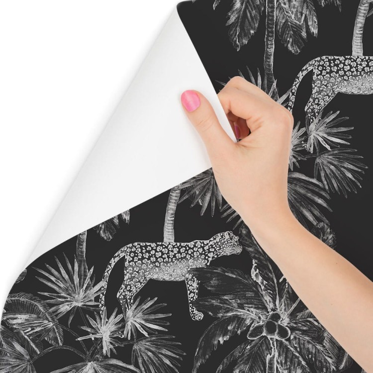 Tapeta – Dzikie Koty I Palmy