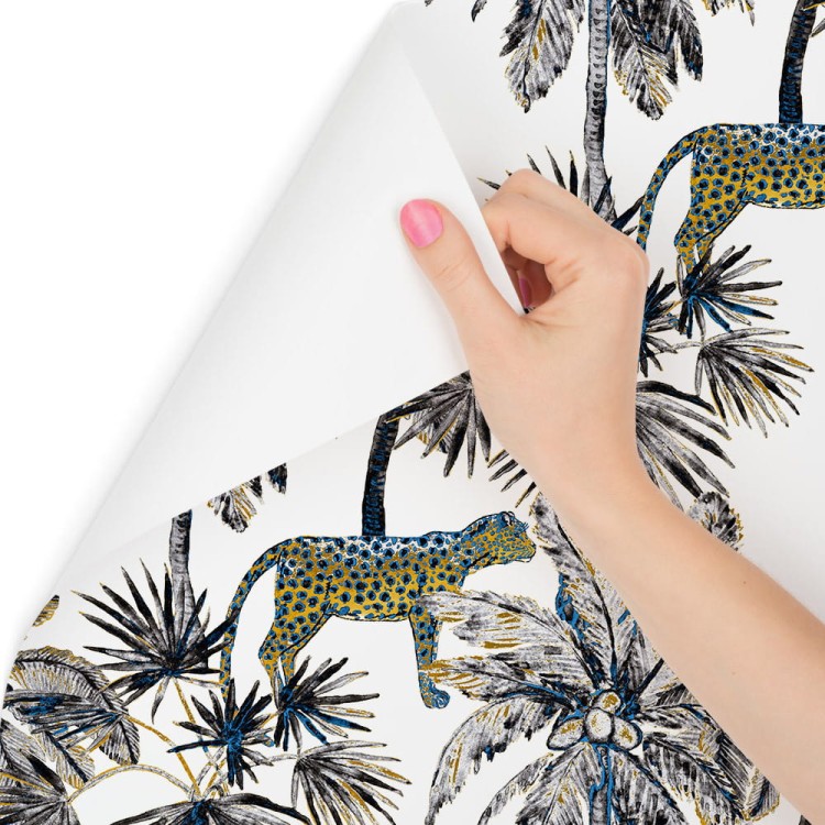 Tapeta – Dzikie Koty I Palmy