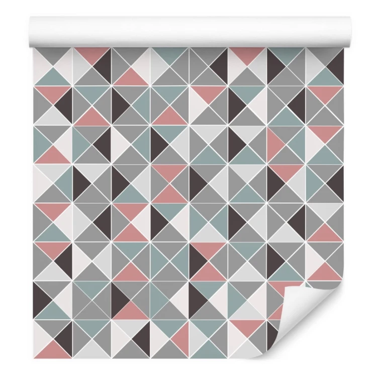 Tapeta Geometryczna - Kolorowe Romby