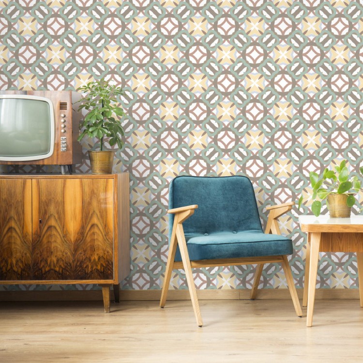 Tapeta Geometryczne Ornamenty