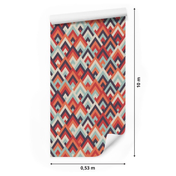 Tapeta Kolorowe Wzory Geometryczne