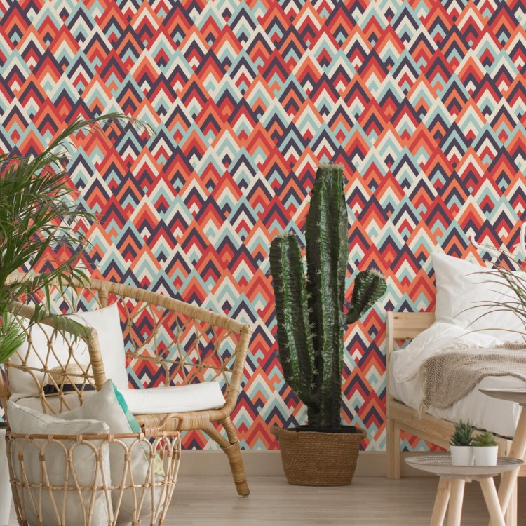 Tapeta Kolorowe Wzory Geometryczne