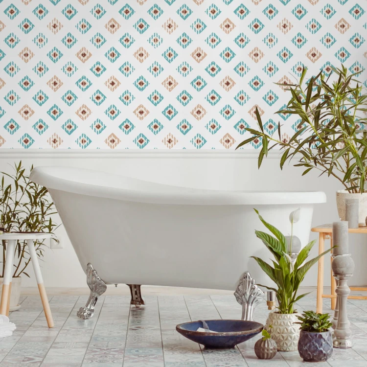 Tapeta Kolorowe Wzory Geometryczne