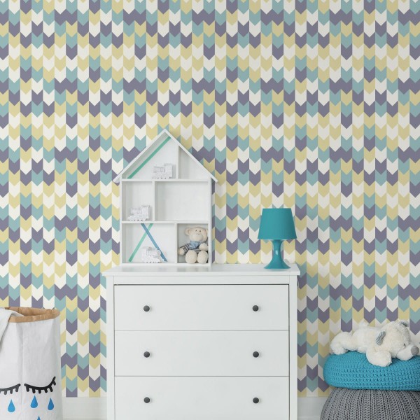 Tapeta Kolorowe Wzory Geometryczne