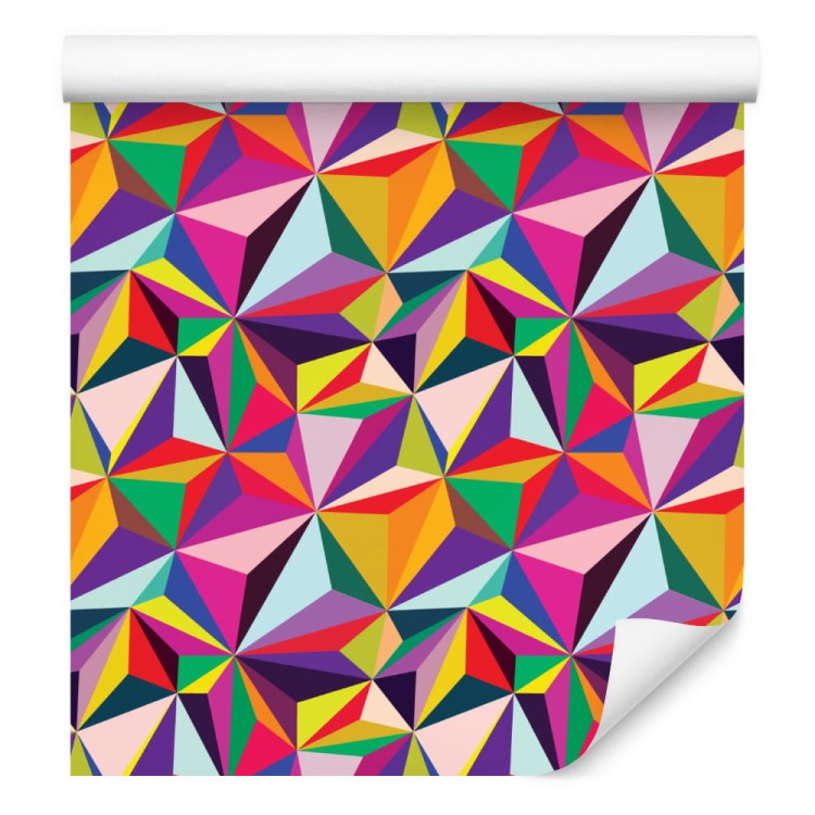 Tapeta Kolorowe Wzory Geometryczne