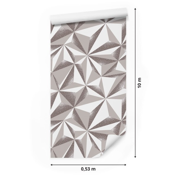 Tapeta Geometryczna - Efekt 3D