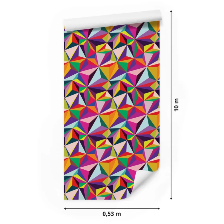 Tapeta Kolorowe Wzory Geometryczne