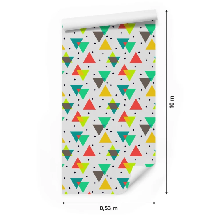 Tapeta Geometryczna - Kolorowe