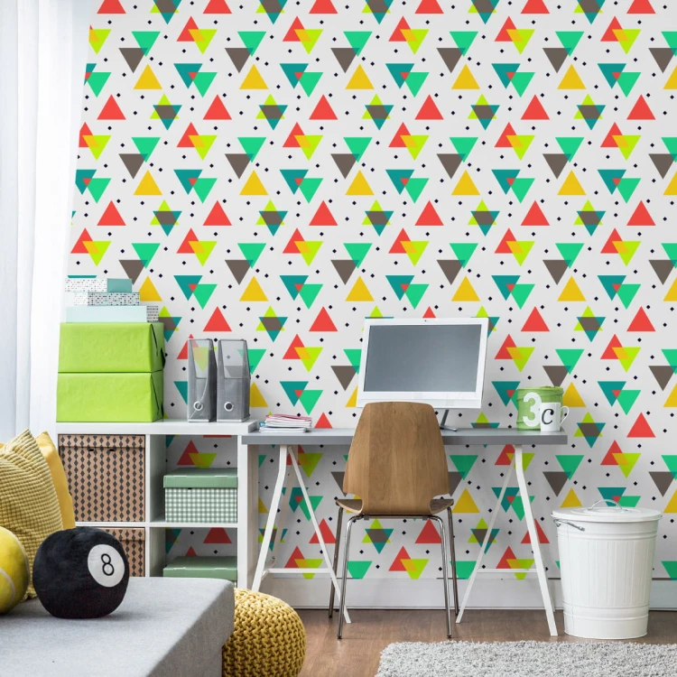 Tapeta Geometryczna - Kolorowe
