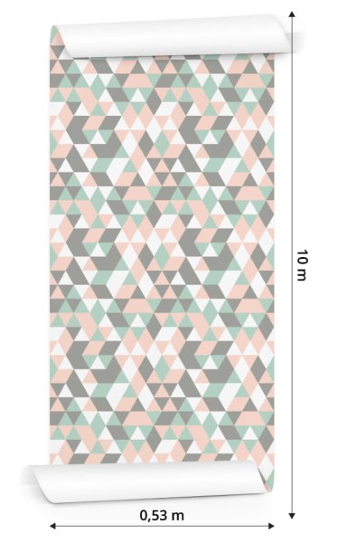 Tapeta Geometryczna - Kolorowe