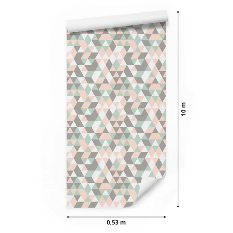 Tapeta Geometryczna - Kolorowe