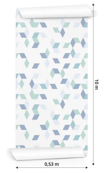 Tapeta Kolorowy Wzór Geometryczny