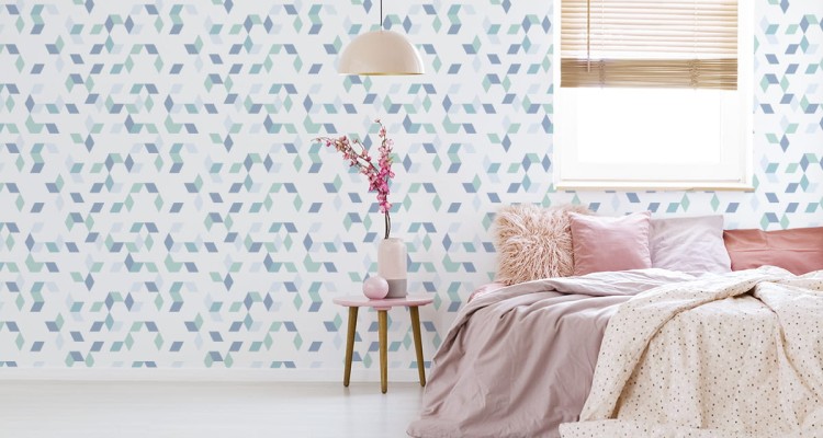 Tapeta Kolorowy Wzór Geometryczny