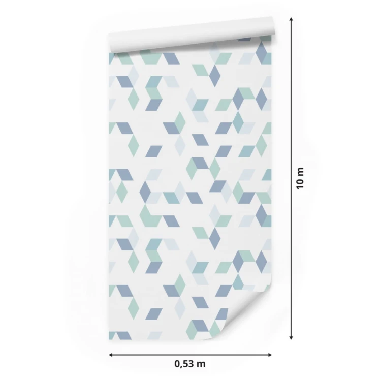 Tapeta Kolorowy Wzór Geometryczny